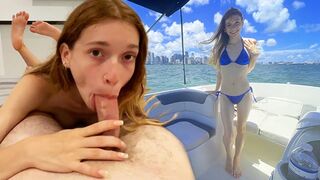 I took my GF Jessica Marie on a romantic boat ride