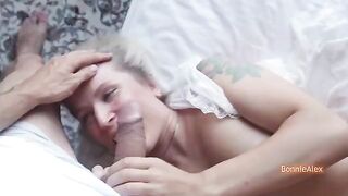 A couple enjoy a sensual and passionate experience together, exploring their desires