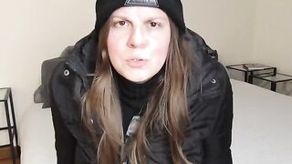 A neighbor in Wisconsin begs for anal creampie in this steamy POV scene