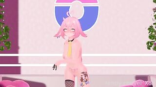 First-time anal sex with a popular VTuber model