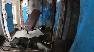 Exhibitionist girl gets fucked in an abandoned house PART 1