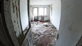 Exhibitionist girl gets fucked in an abandoned house PART 1