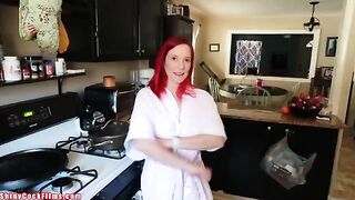 A hot MILF is getting her reward and fulfilling a fantasy