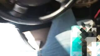 My nosy neighbor caught me jerking off in my car and threatened to tell the authorities