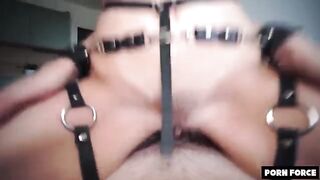 Petite teen gets fucked like a sex toy in hardcore action