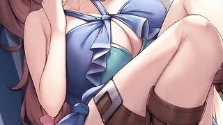 Raphtalia helps out with the morning erection issue