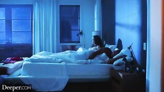 The Goddess Elena Koshka is having a fantastic threesome sex adventure with two guys