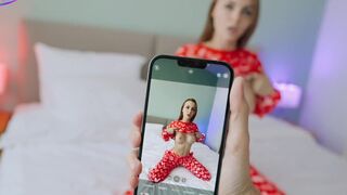 She wanted to take photos but ended up getting fucked