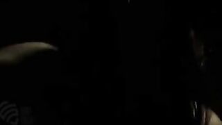 Horny guy fucked hot MILF in the toilet, a wild scene