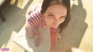 This woman wants to be filled with cock, no rubber