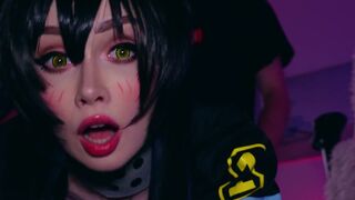 Cosplay girl Tamaki fucked after fucking around - CUT