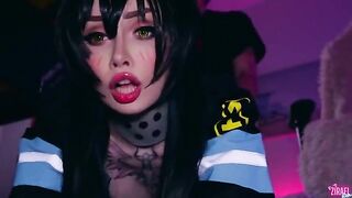 Cosplay girl Tamaki fucked after fucking around - CUT