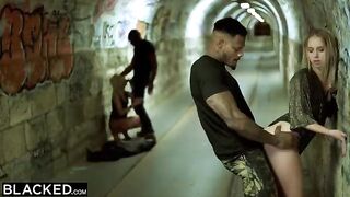 BLACKEDRAW THE BEST OF PUBLIC SEX COMPILATION, featuring intense interracial action