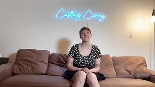 Casting for Big Titty Art Hoe with Curvy’s thick model audition