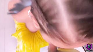 A big ass MILF is getting fucked while handcuffed on cam