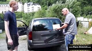 Outdoor sex with four people - that's how to relax