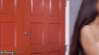 Eliza Ibarra seduced by her stepmom in a steamy encounter