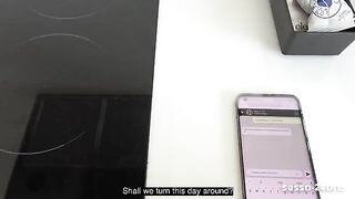 I caught an Italian guy cheating, so he rewarded me with his impressive size