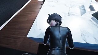 Catwoman Pov in the office is a 3D animated parody xxx video