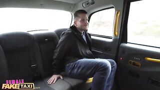 A guy got fucked by the fake taxi lady, whose ass is just amazing