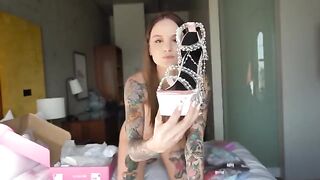 I got in trouble for posting this see-through lingerie haul on YouTube