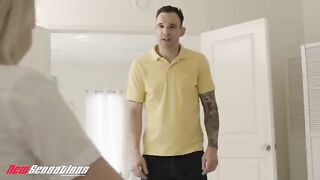 Young slut Britt Blair fucked by her step-dad