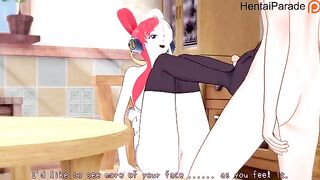 Uta performed a private show with her captivating one piece hentai skills