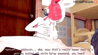 Uta performed a private show with her captivating one piece hentai skills