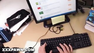 Broke College Student Nicki Ortega Gets Bang In A Pawn Shop