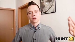 Man fucks his friend’s new ginger girlfriend by chance and for money