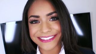 Nicole Bexley is a naughty schoolgirl in training