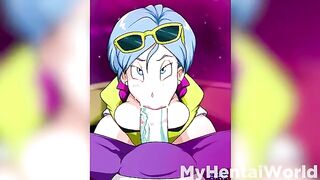 Hot Bulma compilation from Dragon Ball Super anime, now in hentai style