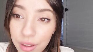 Joi roleplay by Julie Oliver after meeting, showcasing her seductive Brazilian charm