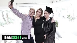 Kenzie Taylor rewards her stepson with sex for graduation