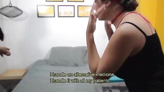 The doctor gave Salome Gil a passionate anal treatment for her illness