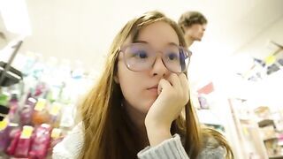 Amateur couple ends their hotel getaway with a passionate and intense sex vlog