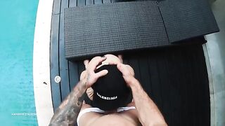 Sloppy blowjob and hard sex with a big dick in POV