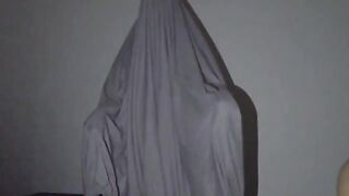 A real scary ghost haunts my room and fucks me on Halloween