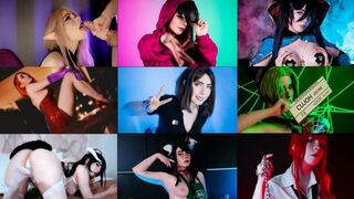 Best cosplay compilation with MollyRedWolf for 2021