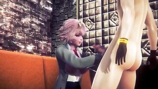 My Hero Academia - Mina Ashido gets fucked hard in 3D action