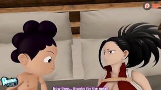 Boku no Hero Momo x Mineta sex historia full