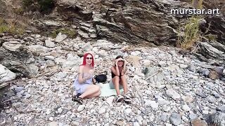 Bloggers arranged for sex with stupid whores in a daring spot