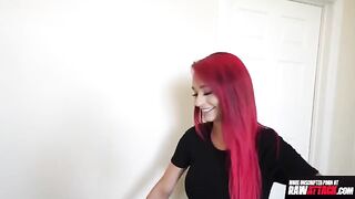 Tattooed slut Demi Rhoades gets fucked hard