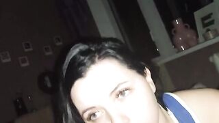 Pervert dude screwed gorgeous brunette in the hotel room after a Tinder date