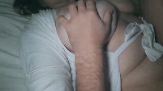 Home sex video with my big booty wife, shot at 60fps