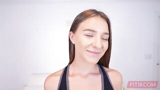 Cute amateur teen from Ukraine gets fucked on cam by Fit18 agent