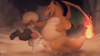 Fire-type Pokémon porn with a hot and passionate twist