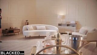 Petite Xxlayna is craving for BBC with Anton on Blacked