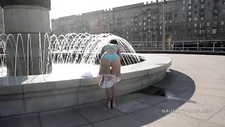 Sometimes I wear underwear, but I always end up naked in public