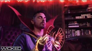 Ms. Marvel gets her pussy smashed by Doctor Strange’s impressive cock in a hot parody